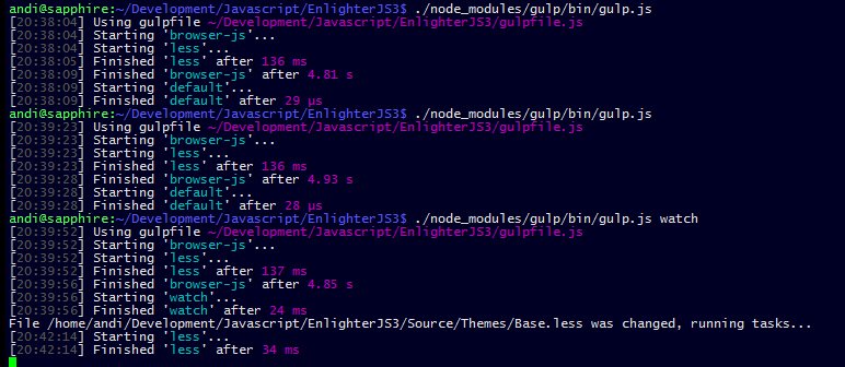 andidittrich's tweet image. heavily working on #EnlighterJS 3; new engine; massive performance optimizations #javascript with #gulp #less #babel