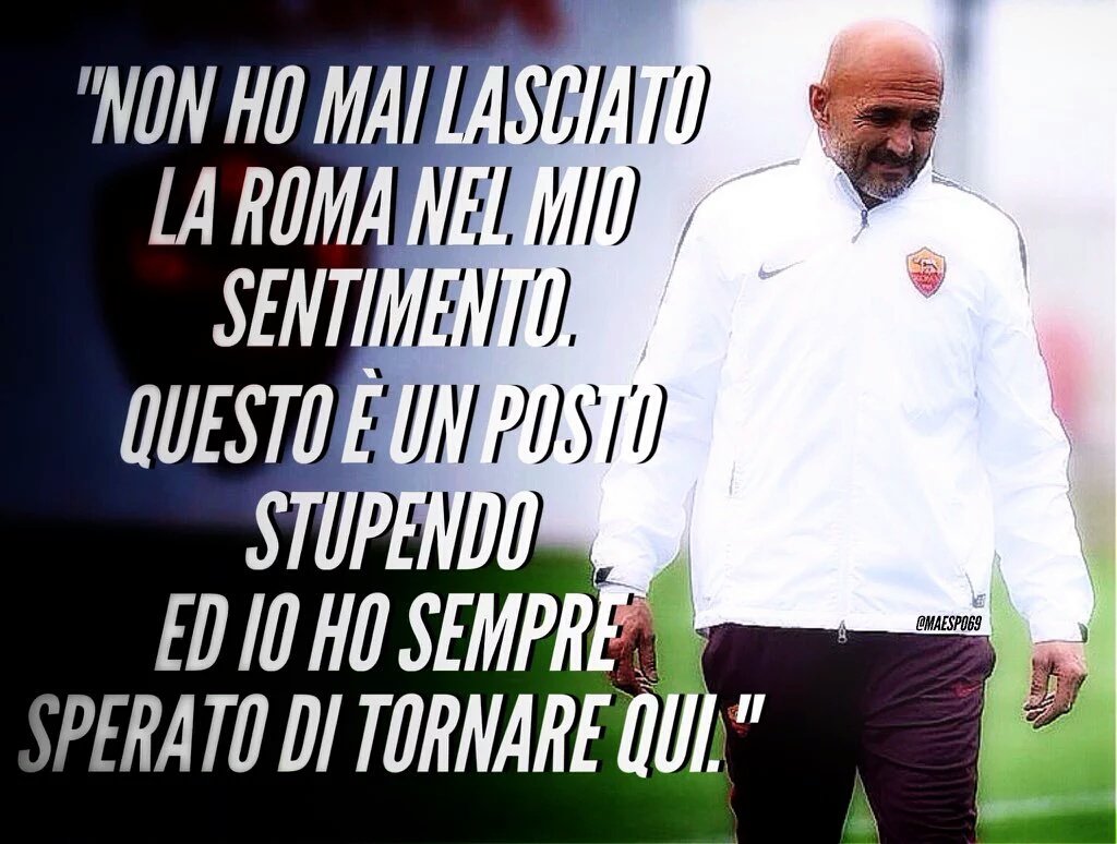 ilovetotti10's tweet photo. Le bellissime parole di @MisterSpalletti https://t.co/J2cHo5wnPA