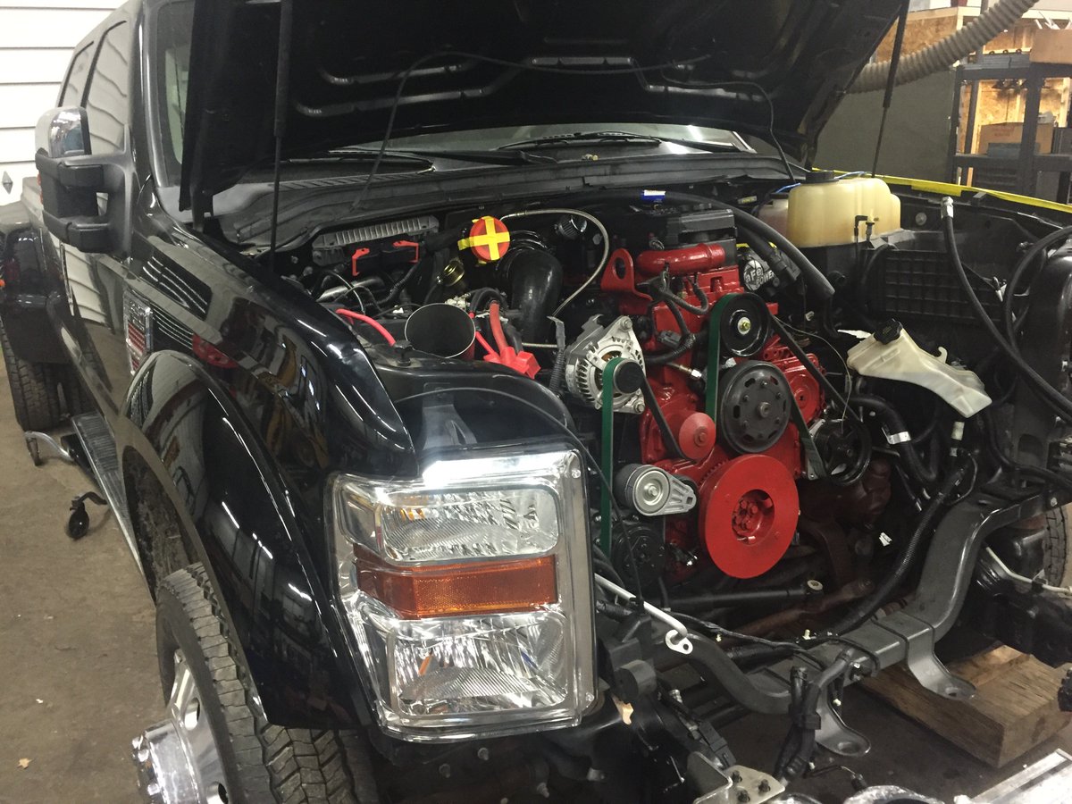 DCSDoug's tweet image. The Engine is in!