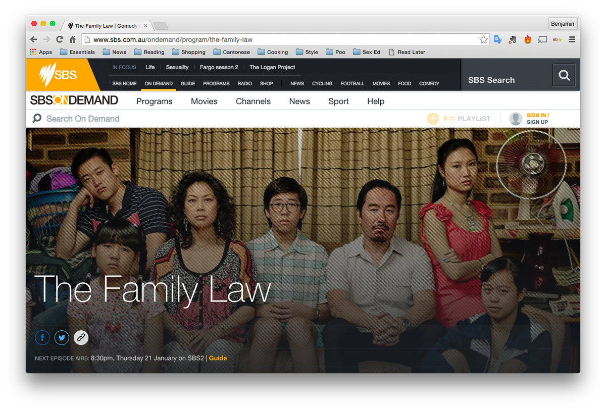 mrbenjaminlaw's tweet photo. Missed #TheFamilyLawSBS? All eps will be on @SBS On Demand, w/ Chinese subtitle options too.
https://t.co/2LGJVb77Lz https://t.co/HMHZXPHOvU