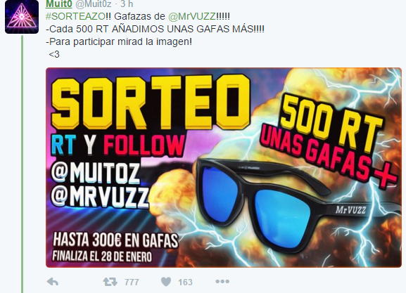 lautarompp's tweet photo. @Muit0z 777 rt, Vegetta quiere las gafas. https://t.co/veOnXPTy24