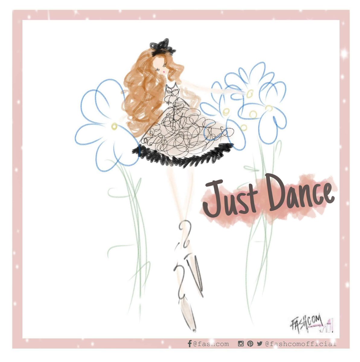 FASHCOMofficial's tweet photo. Dance yourself into Friday ❤ • #illustration #comic #fashion #fashcom #dancing #dance #flowers #fashionart #friday https://t.co/DhdbYJLqc4