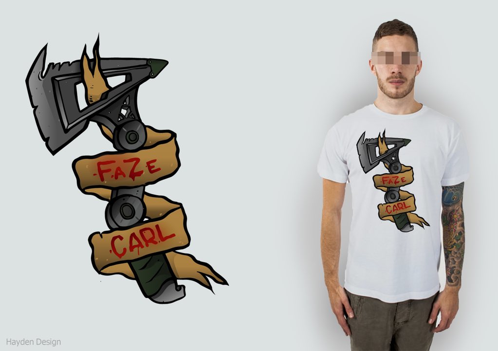haydossss25's tweet photo. Two ideas I've made for @FaZe_Caarl ! Gonna re-vector them today. Love feedback #fazecarl https://t.co/DTZ51ftQxo