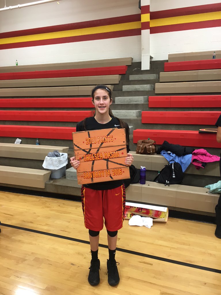 MIBBASKETBALL's tweet photo. Congrats Chelsea on joining MIB's 2,000 point club! https://t.co/iv8yPKFEBi