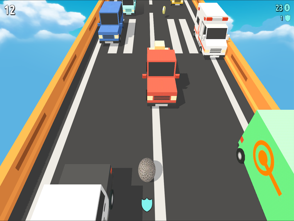 ThreadHunter's tweet image. Roadball Rally iOS update is awaiting approval. Here's a preview of the new look #gamedev #indiedev #madewithunity