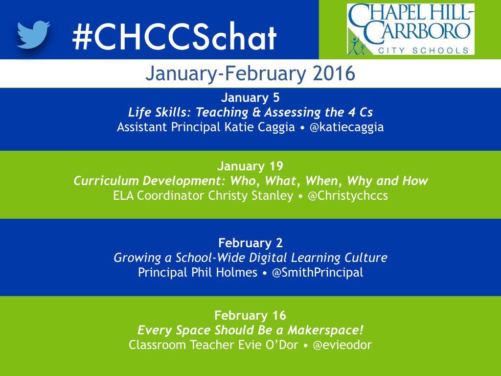 curriculumblog's tweet image. Join #chccschat #NCed#edchat