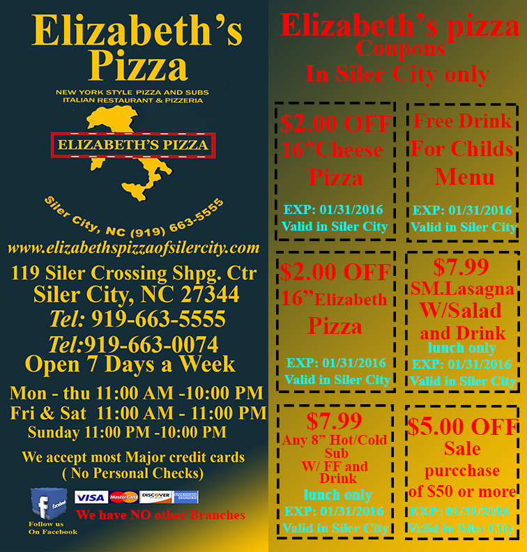 Elizabeth's Pizza (HanyElizabeths) Twitter