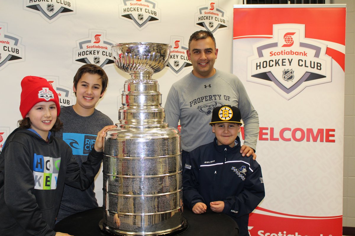 Me and the boys hanging with Lord Stanley! #GPKnights