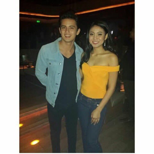 WeLoveJaDine's tweet photo. HUBBY'S SUPPORT to @nadzlustre AT #MakingMEGA23 #JaDine22Gether https://t.co/2vyo6RznA0