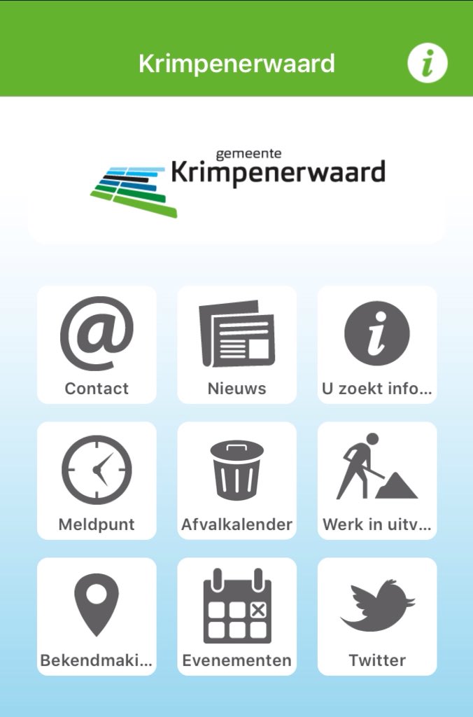 BOAhandhaving's tweet photo. Melding maken van overlast in de openbare ruimte kan sinds vandaag ook via de App van de gemeente #Krimpenerwaard https://t.co/jeVrY6fc9m