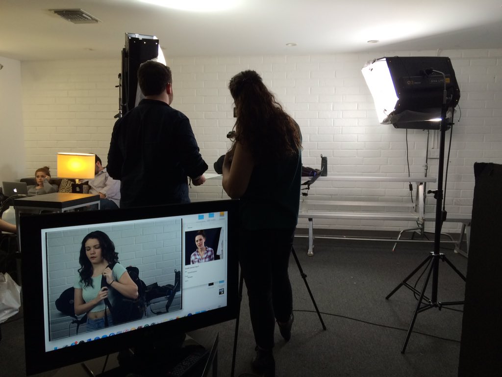 PaceBFA2016's tweet photo. Scene work in full swing! Big thanks to @exclusivecastin for letting us use their space. #ppla2016 https://t.co/mZ8ahb7yEv