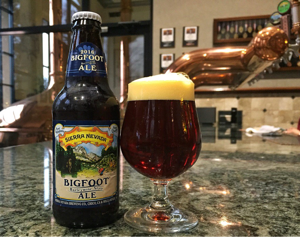 SierraNevada's tweet photo. It's a dark and stormy night here in Chico. We know what we're drinking. #bigfoot https://t.co/LC1XCmChlu