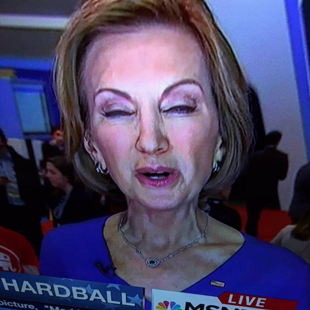 MacMargi's tweet photo. @ron_fournier @CarlyFiorina @hardball_chris I saw that and took this photo during the interview #soulphoto https://t.co/BdePPt0mBu