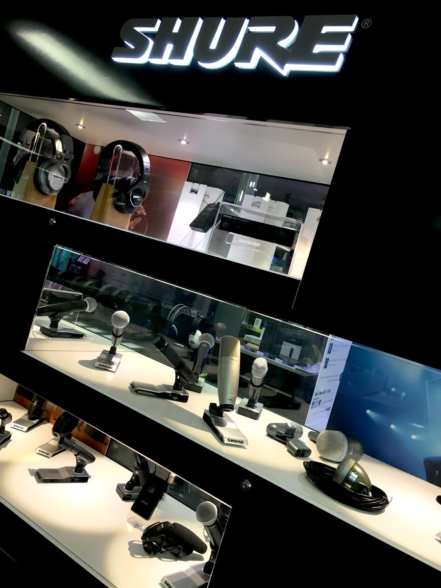 BrisbaneSound's tweet photo. We have a huge range of @shure headphones, IEMs, microphones &amp; wireless gear in stock, get in touch for a deal! https://t.co/Dj5pBqxfMR