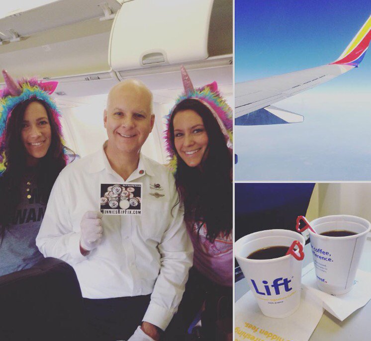 RipFix's tweet image. Our #RipFix reps spreading the love on @SouthwestAir on their way to @thewodapalooza