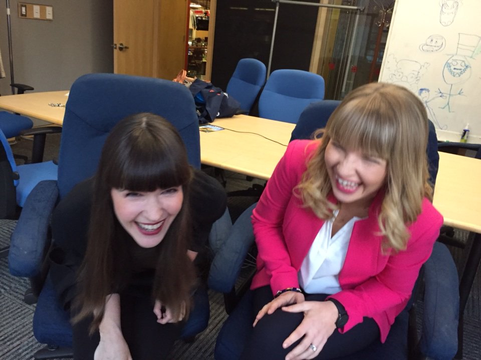 JWagstaffe's tweet photo. Chatting weather #mythorscience tonight on @CBCVancouver w @jennifergardy! We really love weather @cbcdocs https://t.co/mZ6StanzRL