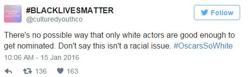 SBSVICELAND's tweet photo. Surprise surprise. #OscarsSoWhite shows lack of racial diversity in nominations. Again. https://t.co/VLl0xHty1A https://t.co/n1VyZ5ZCkj