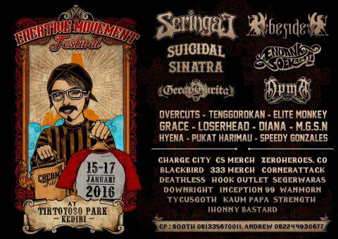 Today <a href="/Losershead/">LOSERSHEAD</a> live at Taman Tirtoyoso Kediri