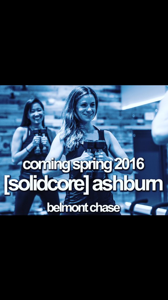 solidcoreVA's tweet photo. Attention #ashburn : [bungee] is coming for you!! https://t.co/5rcRjVDpp0