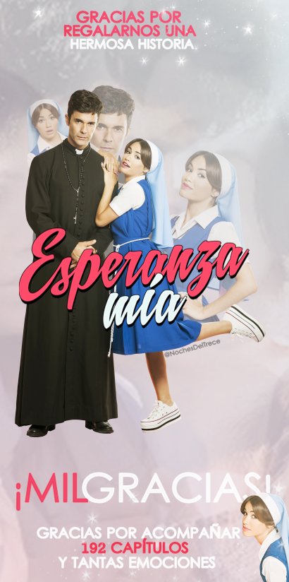 NochesDelTrece's tweet photo. GRACIAS 👏💗✨ #EsperanzaMía #FinalEsperanzaMía @laliespos @mariannmartinez https://t.co/tm2StAvAys