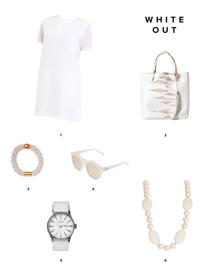 Pull off an all-white ensemble with these #chic pieces bit.ly/1TWHCCp #white #ootd #style