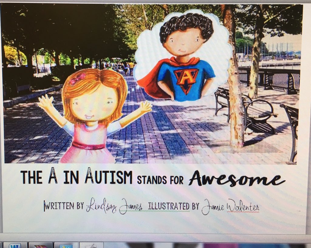 Is now a good time 2 announce Mrs.Wolenter &amp; I have a book coming out April 4 Autism Awareness month! #edisontweets