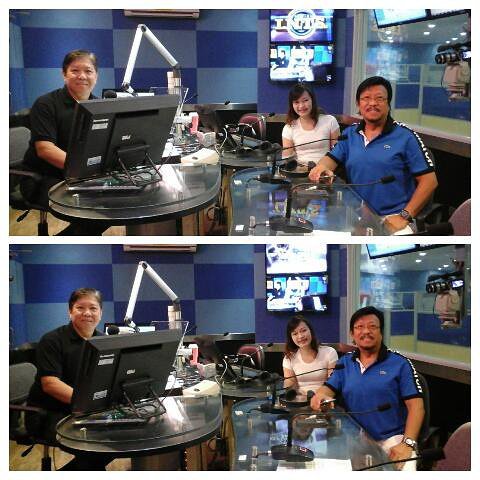 dzrhnews's tweet photo. #hapiFriday na with #lakaymayor @Deomacalma & yours truly @KarenOwYong sa #Isyu with special guest #reylangit https://t.co/m9lLsRG059