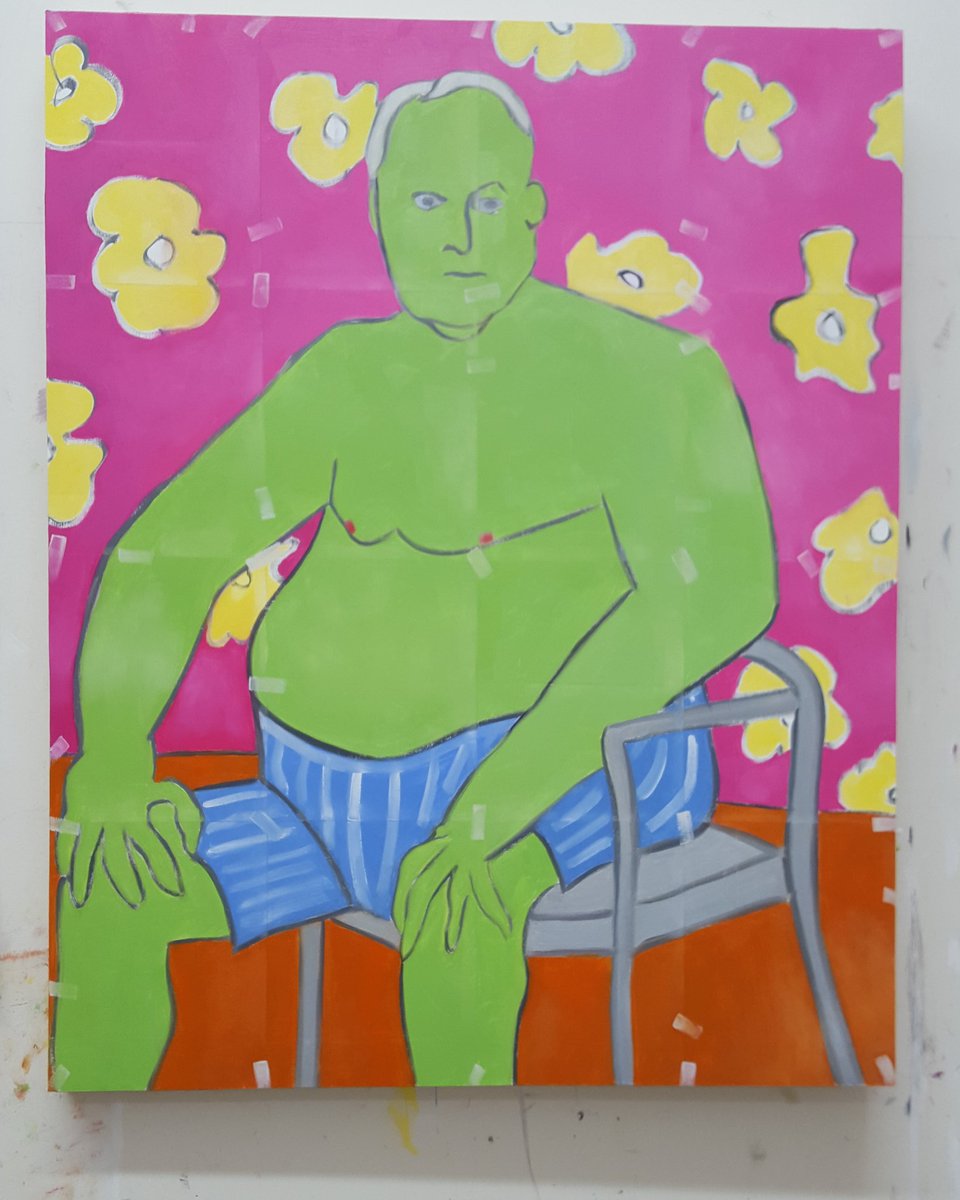 patrickjdonovan's tweet image. new painting