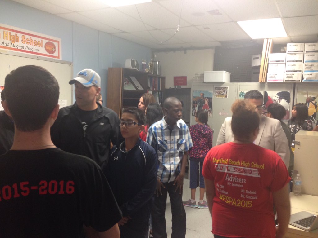 Deerfield Beach High tweet media