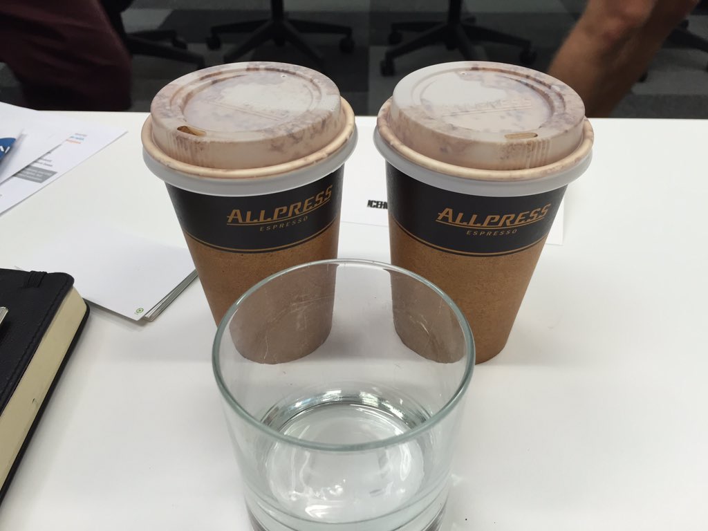 gongyaobin's tweet image. Whole day in #lightninglab #Auckland 2016 screening panel, 2 coffee gone!
