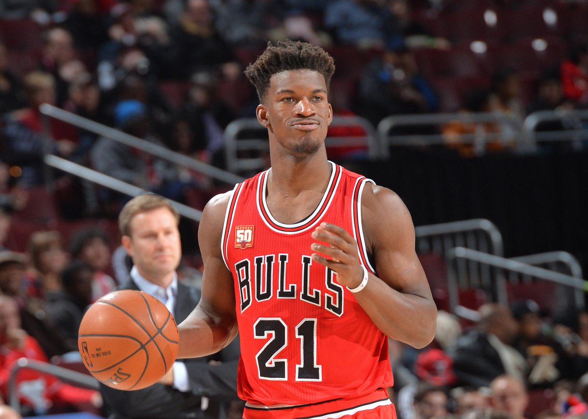 Jimmy Butler is getting buckets! He has a careerhigh 46 Pts vs 76ers
