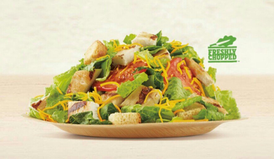 Burger King Guam on Twitter: "Garden Grilled Chicken Salad. https ...