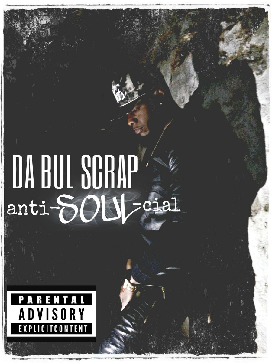 dabulscrapnp2de's tweet photo. EP "anti-SOUL-cial" coming soon... #DaBulScrap #PayAttention 🔥🔥🔥 https://t.co/d4vJddaxvt