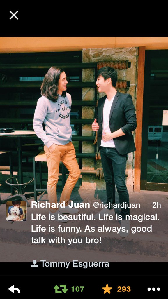 babywing2610's tweet photo. @richardjuan sana magka project kayong tatlo #TOMIHOForPrimeTime https://t.co/eSnpowoaU2