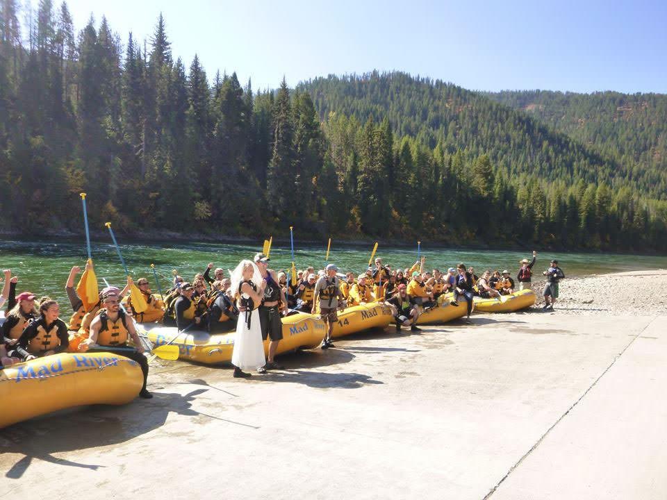 Skip that formal brunch and bring your wedding guests on the river! #MadRiver

mad-river.com/group-rafting