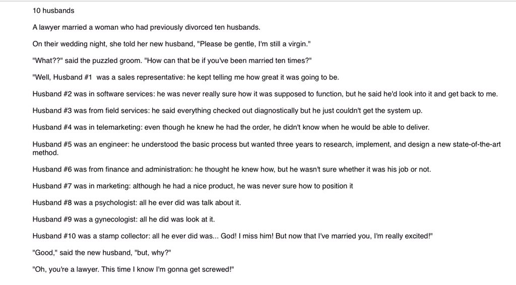 hotpipeline's tweet photo. 10 husbands joke for #appexchange10 . Warning, it's a racy joke: https://t.co/RSXJcp4aaR