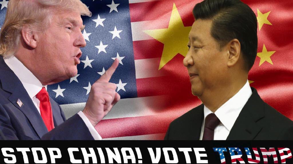 #TRUMP is the only candidate on the field tough enough to deal with #China! #CitizensforTrump #GOPDebate #TeamTrump