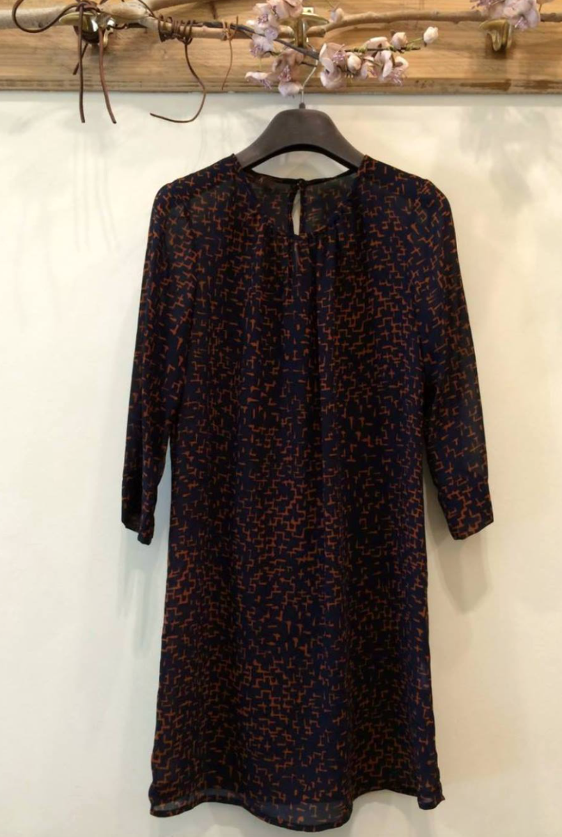 BombonsCaramelo's tweet photo. Vestido elegante de gasa estampado retro azul marino
disponible en las tallas L y XL
antes 96,50€
ahora 67,55€ https://t.co/uNTuhEOKe3