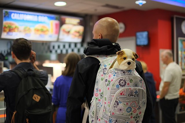 Unique style backpack