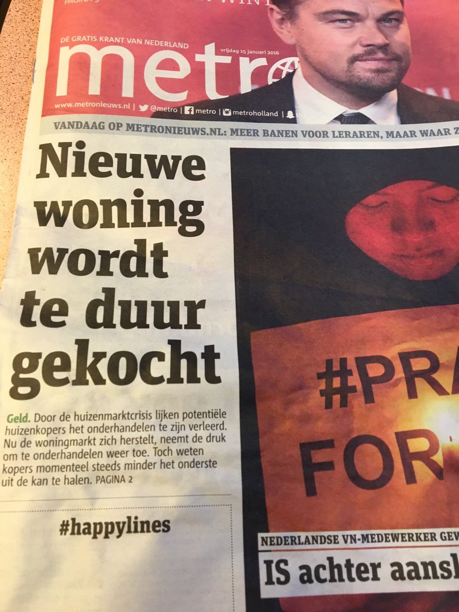 Net gelezen in <a href="/Metro/">Metro</a>. Behoefte aan tips?