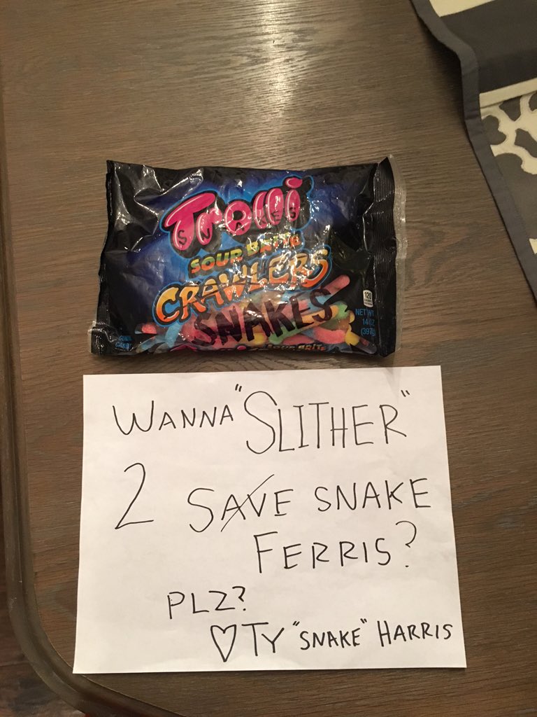 cade_craft's tweet photo. So excited for save ferris with my babe! ❤️ @tylerharris803 https://t.co/sYf5mhwyuM