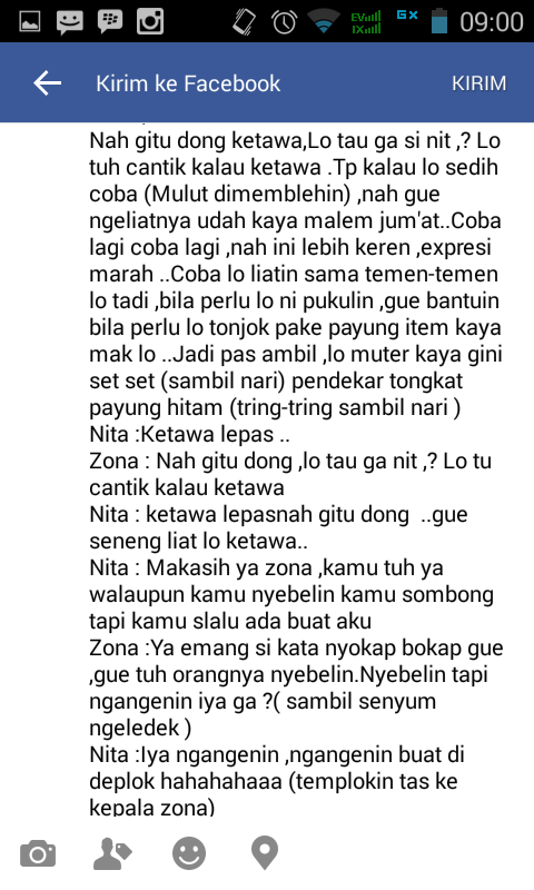 ZonaNita_KSM's tweet photo. Lagi nih dialognya yg bikin ngakak ..Pendekar payung hitan tring tring des haha #zonnit @AmmarZoni @nikitawilly_24 https://t.co/ZnDU3C7QKj