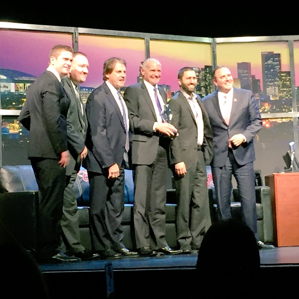 Dbacks's tweet image. The most valuable partners at tonight’s #DbacksMVP Awards: @SandersonFordAZ and @Chase. Congrats!