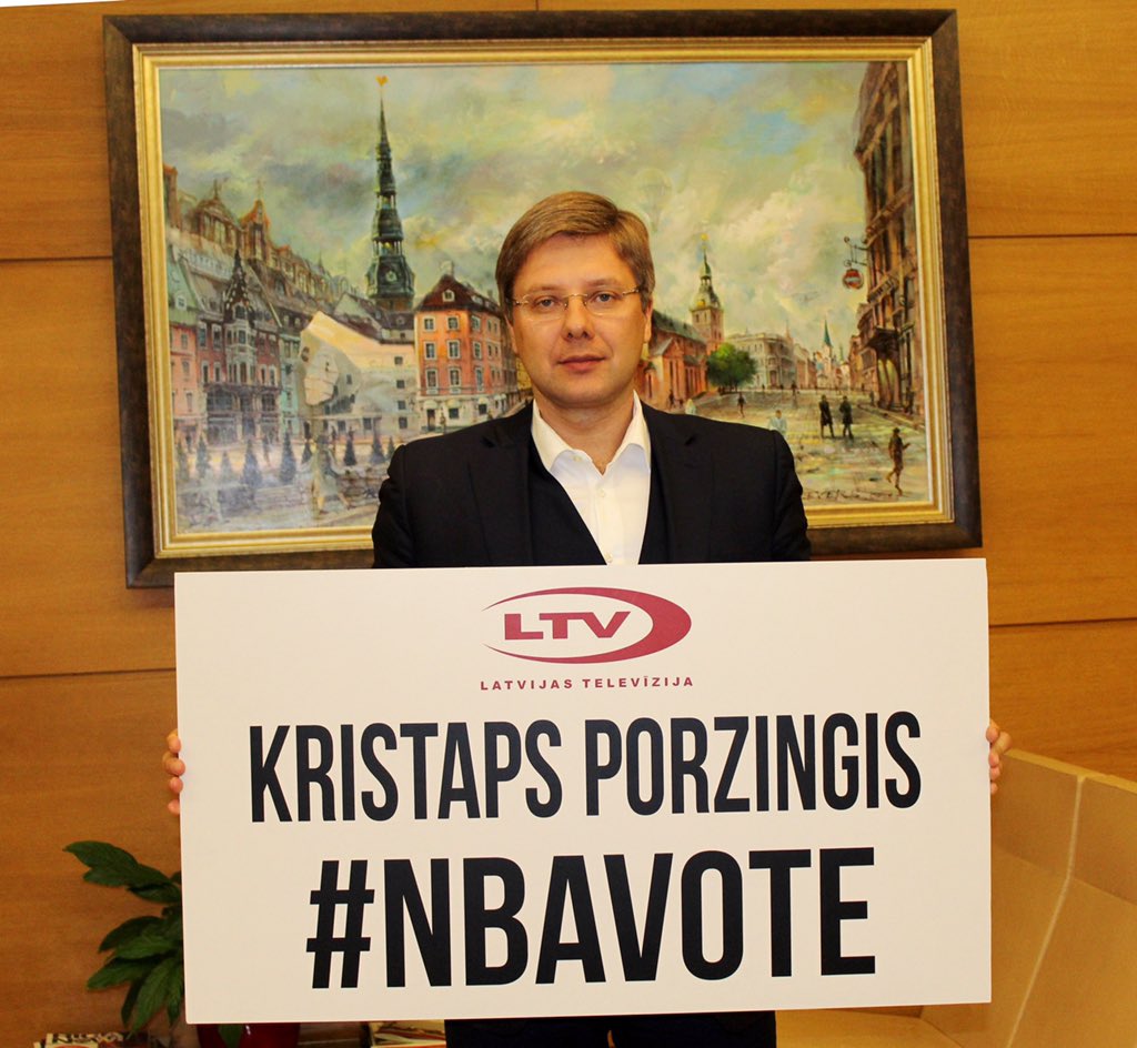 nilsusakovs's tweet photo. Kristaps Porzingis #NBAVOTE https://t.co/WZ3mRBJmcp