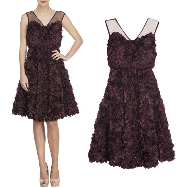 Indulge in rosy romance with this stunner of a dress from the house of Estera. Shop here: bit.ly/1PUpQk4