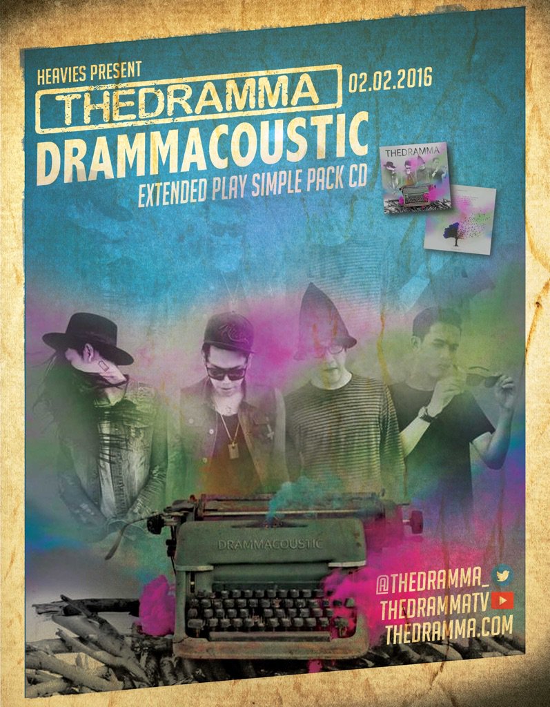 On February 2016 #Drammacoustic | Simple Pack CD