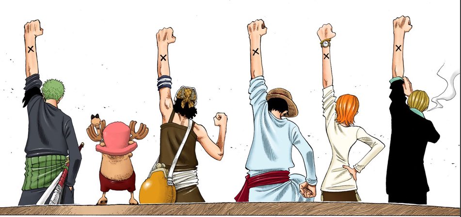 One Piece カラー漫画 出航 Onepiece アラバスタ ビビ ルフィ ビビの冒険 終わり T Co Jq8rrv4eui