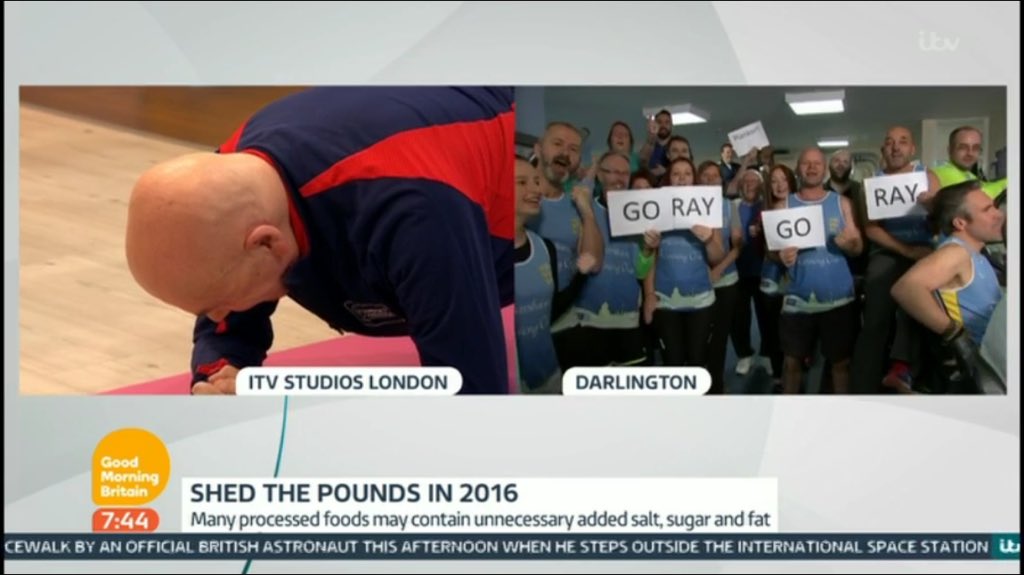 AbbeySportsCtr's tweet image. #GoRay #PlankOff @GMB Great support here for him in #TheAbbeySportsCentre #Faversham