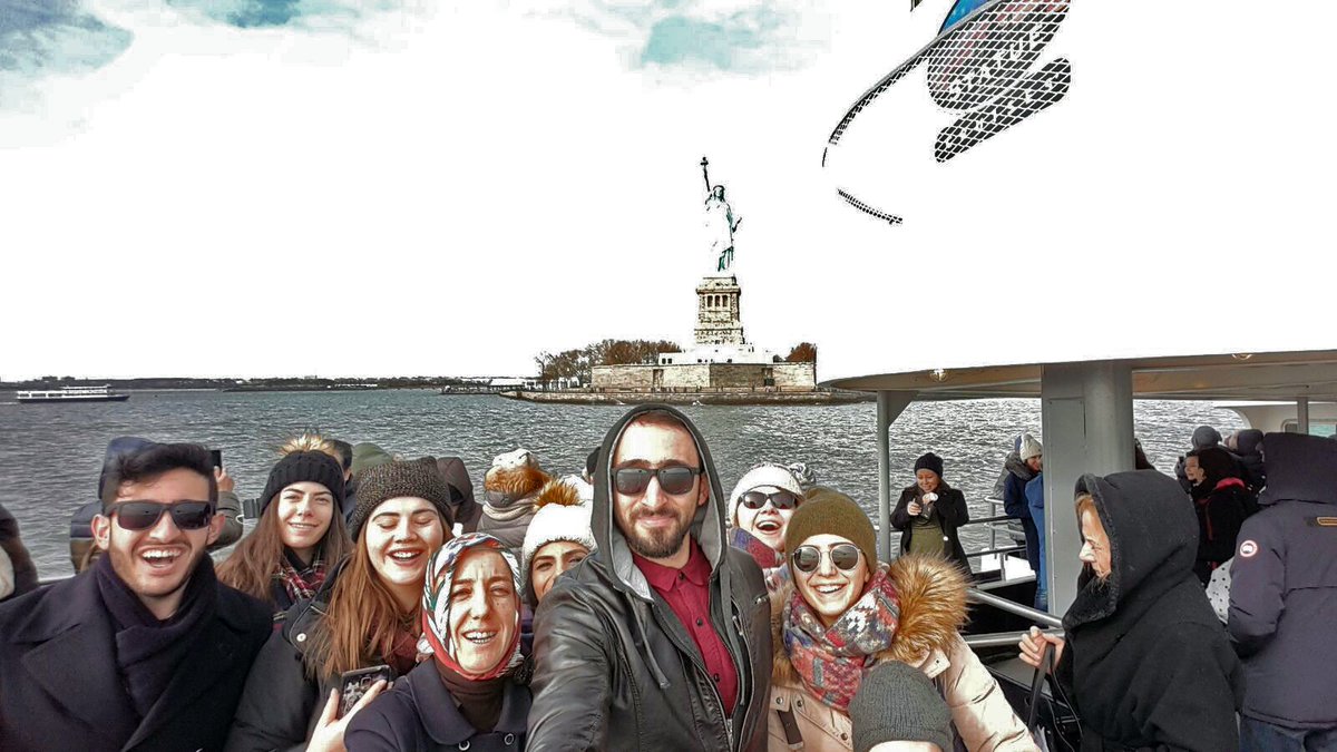 FMVIsikUniv's tweet photo. Rektörümüz Prof. Dr. Şirin Tekinay @tekinays1 ve #isikonurkonseyi 'nin kültürel gezileri Newyork'da devam ediyor. https://t.co/uT7I3whilo