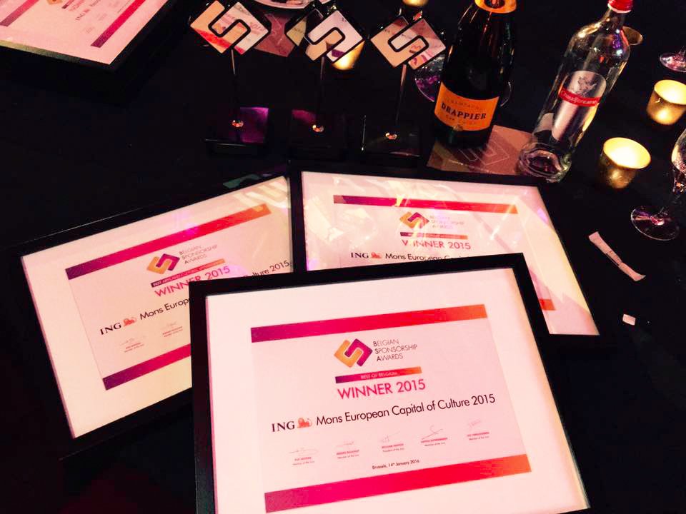 mons_culturelle's tweet photo. Notre sponsor @ING lauréat du Best of Belgium Sponsorship pour #Mons2015 + 2 autres awards ! https://t.co/YAI5xOWM0f